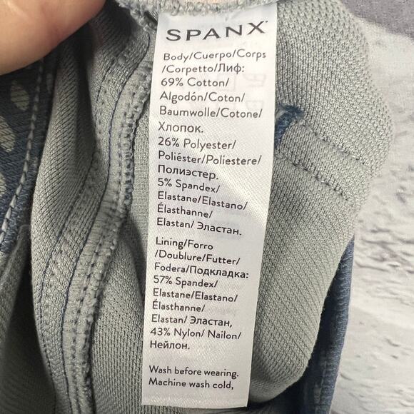 Spanx Womens M Jean-ish Staple Leisure Tummy Control Shaping Ankle Leggings - Picture 8 of 12